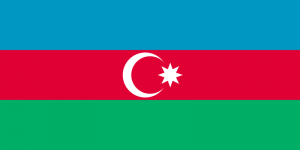 Azerbaijan - Flagge